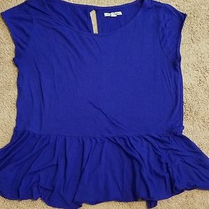 AE Purple Peplum size L